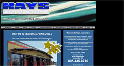 Desktop Screenshot of haysautomotiveinc.com